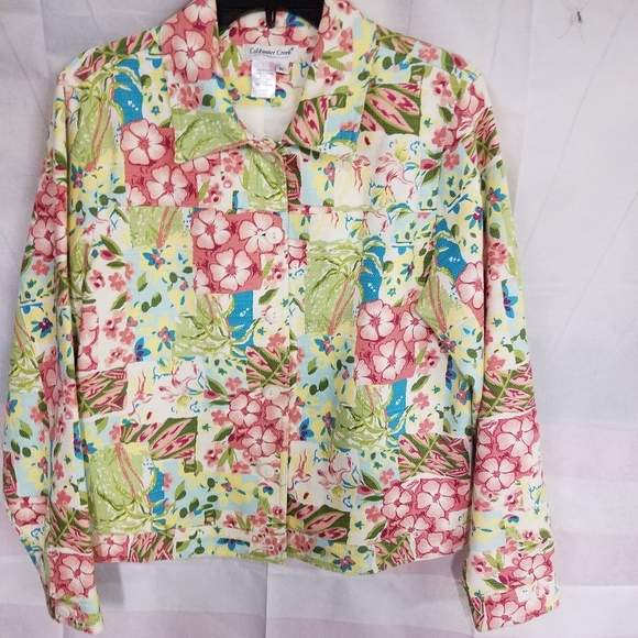 Cool water Creek Petite Large Spring Color Jacket - Picture 1 of 6